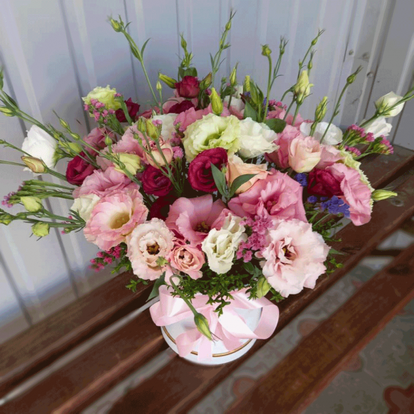 Эустом в шляпной коробке в Судаке