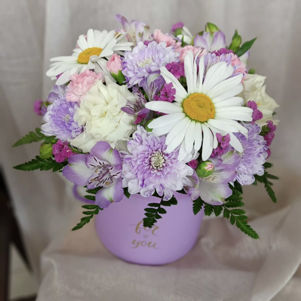 Композиция в коробке «Прекрасный день» в Судаке